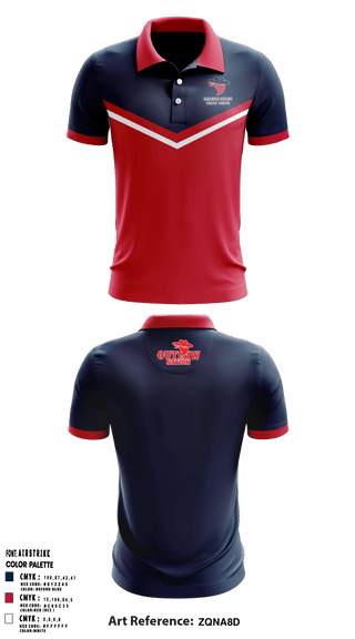 Short Sleeve Performance Polo, Saugerties Outlaws, Football, Teamtime, Team time, sublimation, custom sports apparel, team uniforms, spirit wear, spiritwear, sports uniforms, custom shirts, team store, custom team store, fundraiser sports, apparel fundraiser