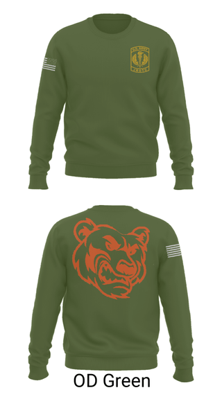 Crew Neck Sweatshirt, , Army, Teamtime, Team time, sublimation, custom sports apparel, team uniforms, spirit wear, spiritwear, sports uniforms, custom shirts, team store, custom team store, fundraiser sports, apparel fundraiser