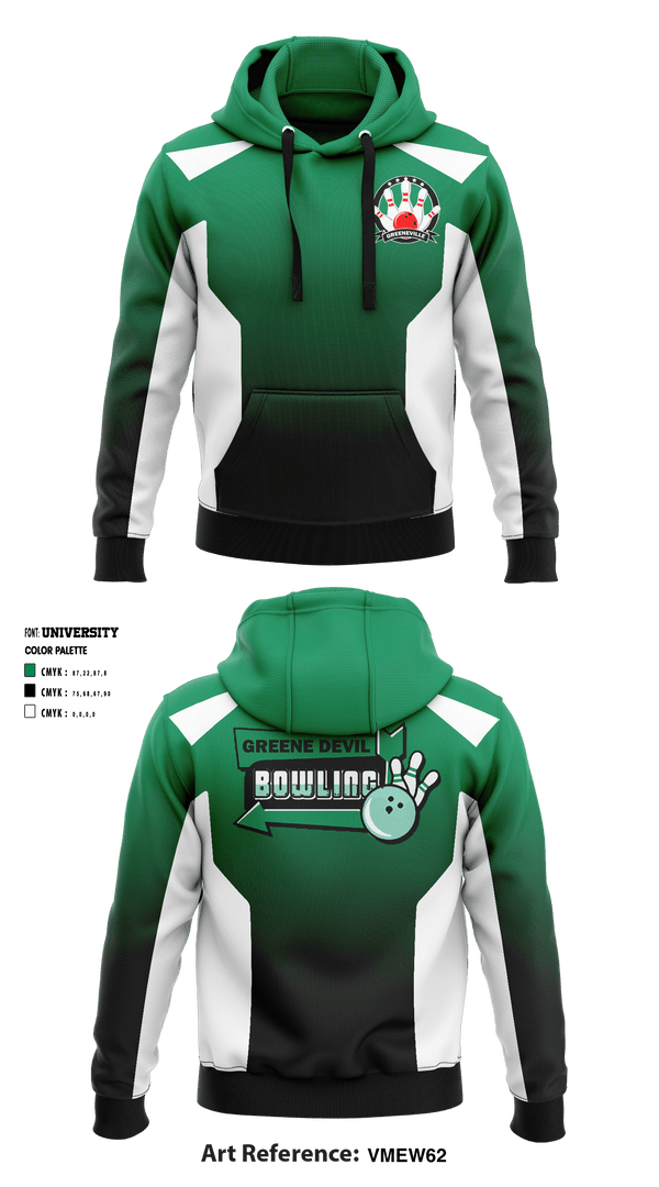 Hoodie, Greeneville Bowling, Bowling, Teamtime, Team time, sublimation, custom sports apparel, team uniforms, spirit wear, spiritwear, sports uniforms, custom shirts, team store, custom team store, fundraiser sports, apparel fundraiser
