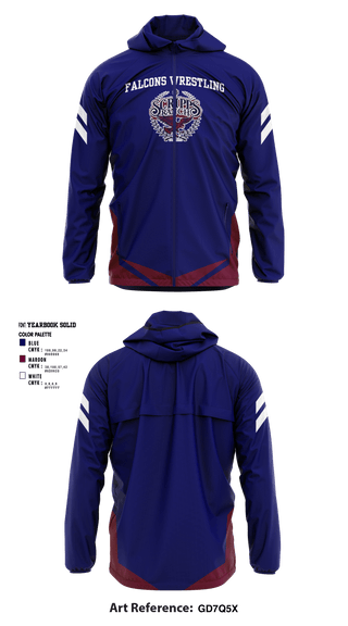 Windbreaker, Scripps Ranch High School Wrestling, Wrestling, Teamtime, Team time, sublimation, custom sports apparel, team uniforms, spirit wear, spiritwear, sports uniforms, custom shirts, team store, custom team store, fundraiser sports, apparel fundraiser