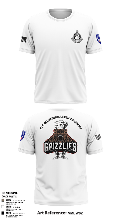 626 Quartermaster Company 65274305 Short Sleeve Performance Shirt - 2