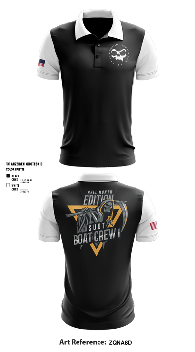 SUDT GAMING 90461587 Short Sleeve Performance Polo - 2