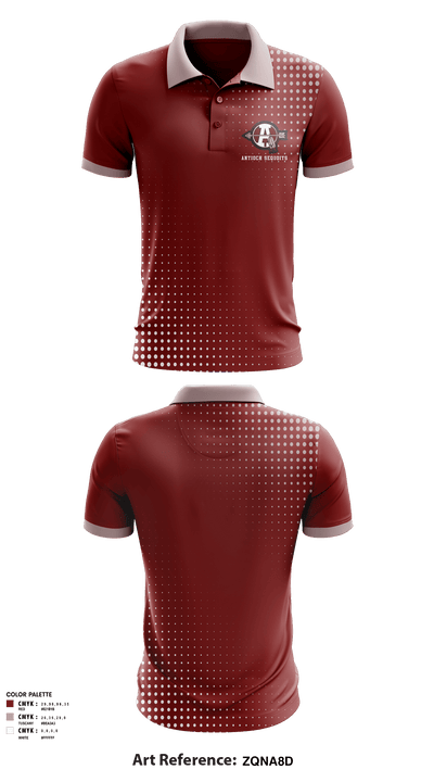 Antioch Sequoits Football 50178810 Short Sleeve Performance Polo - 1