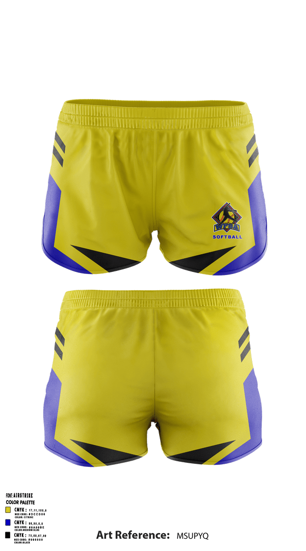 Women's Shorts, Women's Fastpitch Softball Association, Softball, Teamtime, Team time, sublimation, custom sports apparel, team uniforms, spirit wear, spiritwear, sports uniforms, custom shirts, team store, custom team store, fundraiser sports, apparel fundraiser