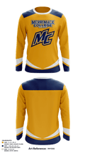 Merrimack College Ice Hockey 33872910 Long Sleeve Performance Shirt - 1