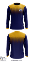 Hobgood Charter School 4327001 Long Sleeve Performance Shirt - 1