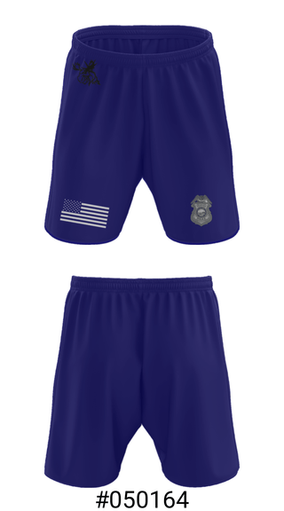 Athletic Shorts With Pockets, , Police, Teamtime, Team time, sublimation, custom sports apparel, team uniforms, spirit wear, spiritwear, sports uniforms, custom shirts, team store, custom team store, fundraiser sports, apparel fundraiser