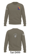 C Co. 1-160 Infantry 40456351 Crew Neck Sweatshirt - 11