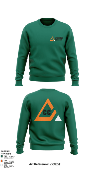 Crew Neck Sweatshirt, Crossfit ComebackCrossfit Comeback, , Teamtime, Team time, sublimation, custom sports apparel, team uniforms, spirit wear, spiritwear, sports uniforms, custom shirts, team store, custom team store, fundraiser sports, apparel fundraiser