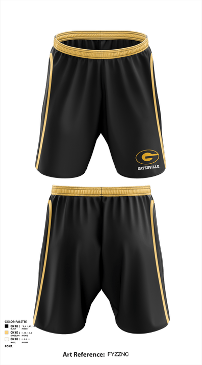 Gatesville 9402795 Athletic Shorts With Pockets - 1