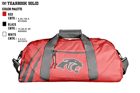 Duffle Bag, Cabot High School Wrestling, Wrestling, Teamtime, Team time, sublimation, custom sports apparel, team uniforms, spirit wear, spiritwear, sports uniforms, custom shirts, team store, custom team store, fundraiser sports, apparel fundraiser