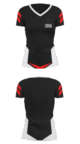 Women's Short Sleeve Vneck Shirt, Sebastopol Attendance Center High School Band, Spirit Store, Teamtime, Team time, sublimation, custom sports apparel, team uniforms, spirit wear, spiritwear, sports uniforms, custom shirts, team store, custom team store, fundraiser sports, apparel fundraiser