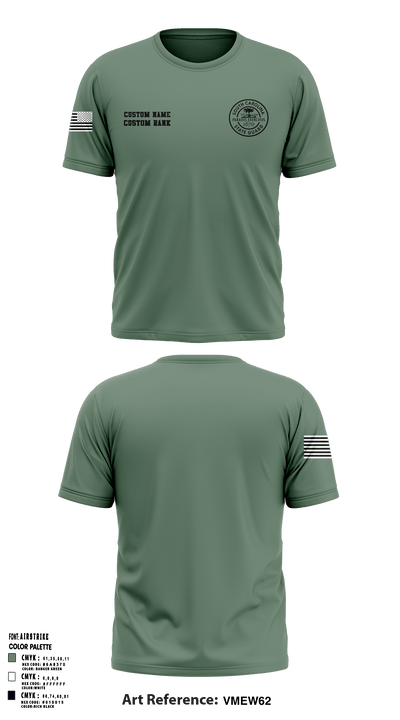 South Carolina State Guard 67898455 Short Sleeve Performance Shirt - 5