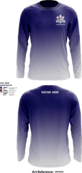 SYRACUSE ACADEMY 60828314 Long Sleeve Performance Shirt - 6