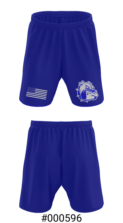Burke High School Basketball 62603796 Athletic Shorts With Pockets - 15