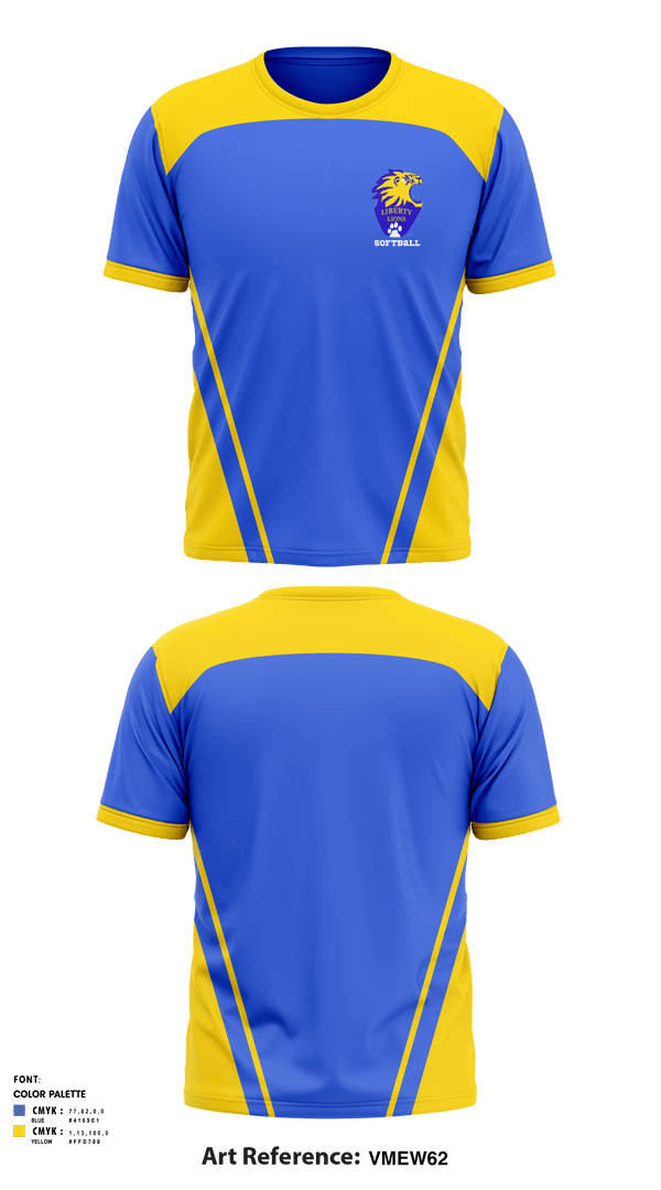 Short Sleeve Performance Shirt, Liberty High School Softball, Softball, Teamtime, Team time, sublimation, custom sports apparel, team uniforms, spirit wear, spiritwear, sports uniforms, custom shirts, team store, custom team store, fundraiser sports, apparel fundraiser