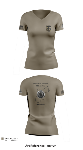 Women's Short Sleeve Vneck Shirt, , Army, Teamtime, Team time, sublimation, custom sports apparel, team uniforms, spirit wear, spiritwear, sports uniforms, custom shirts, team store, custom team store, fundraiser sports, apparel fundraiser
