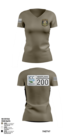Women's Short Sleeve Vneck Shirt, , Police, Teamtime, Team time, sublimation, custom sports apparel, team uniforms, spirit wear, spiritwear, sports uniforms, custom shirts, team store, custom team store, fundraiser sports, apparel fundraiser