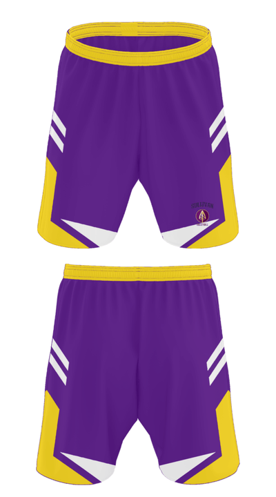 Sullivan Junior High School Volleyball 53113403 Athletic Shorts With Pockets - 17