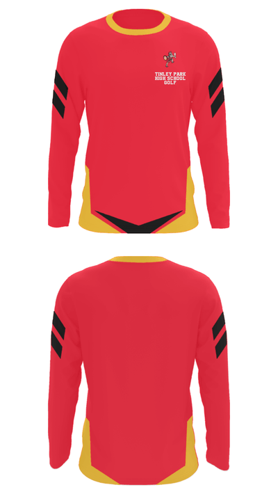 Tinley Park High School Golf 43156089 Long Sleeve Performance Shirt - 23