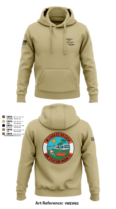 Air station Miami 80426238 Hoodie - 3