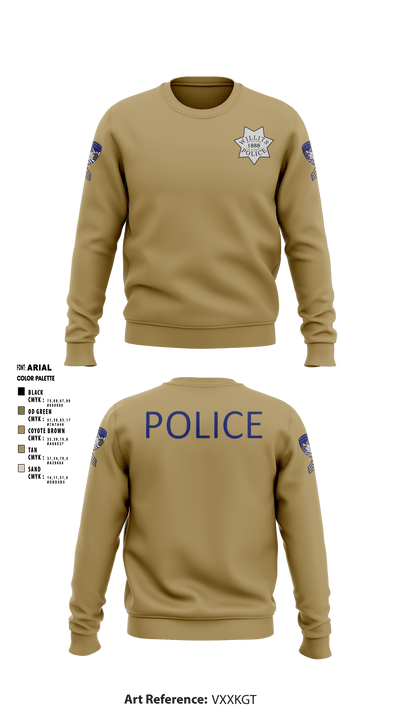 Willits Little Lake JRTF 70658416 Crew Neck Sweatshirt - 8