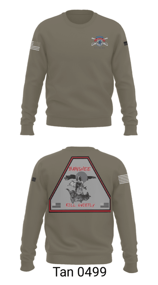 Crew Neck Sweatshirt, , Army, Teamtime, Team time, sublimation, custom sports apparel, team uniforms, spirit wear, spiritwear, sports uniforms, custom shirts, team store, custom team store, fundraiser sports, apparel fundraiser