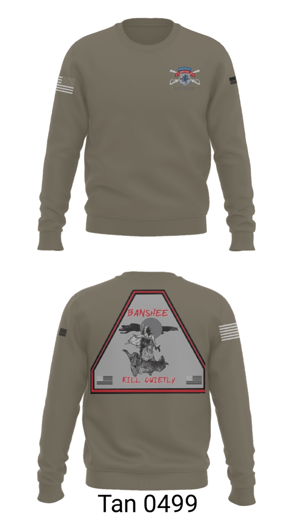 Crew Neck Sweatshirt, , Army, Teamtime, Team time, sublimation, custom sports apparel, team uniforms, spirit wear, spiritwear, sports uniforms, custom shirts, team store, custom team store, fundraiser sports, apparel fundraiser
