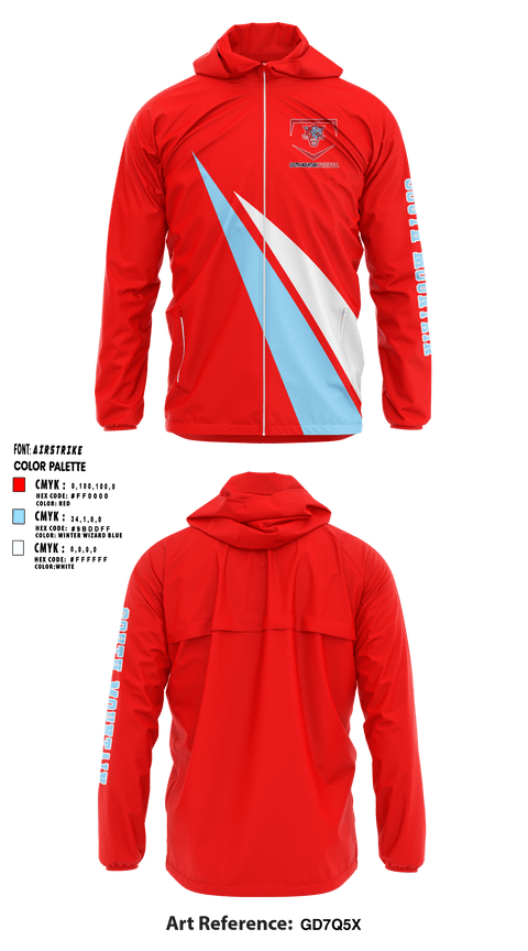 Windbreaker, South Mountain High School Baseball, Baseball, Teamtime, Team time, sublimation, custom sports apparel, team uniforms, spirit wear, spiritwear, sports uniforms, custom shirts, team store, custom team store, fundraiser sports, apparel fundraiser