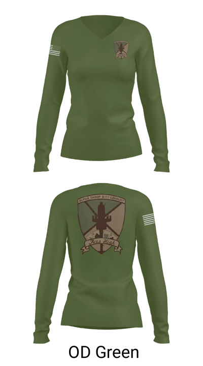 6-17 CAV 92718622 Women's Long Sleeve V-neck Shirt - 40
