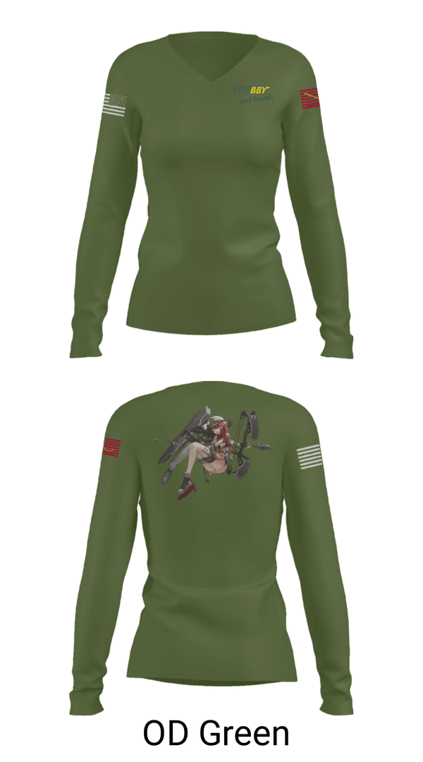 Women's Long Sleeve Vneck Shirt, , Navy, Teamtime, Team time, sublimation, custom sports apparel, team uniforms, spirit wear, spiritwear, sports uniforms, custom shirts, team store, custom team store, fundraiser sports, apparel fundraiser