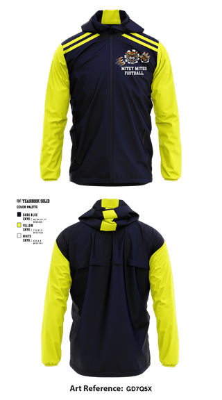 Windbreaker, Mitey Mites, Football, Teamtime, Team time, sublimation, custom sports apparel, team uniforms, spirit wear, spiritwear, sports uniforms, custom shirts, team store, custom team store, fundraiser sports, apparel fundraiser