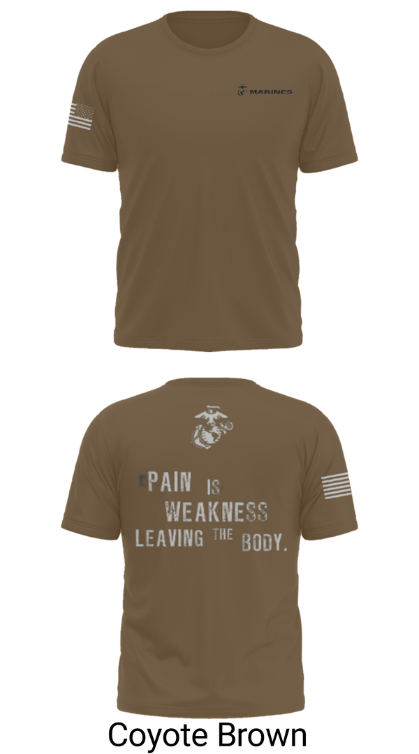 Short Sleeve Performance Shirt, , Marines, Teamtime, Team time, sublimation, custom sports apparel, team uniforms, spirit wear, spiritwear, sports uniforms, custom shirts, team store, custom team store, fundraiser sports, apparel fundraiser