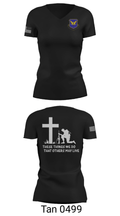 352 sow 65671516 Women's Short Sleeve V-neck Shirt - 23