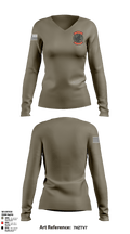 War Forged K9 70514663 Women's Long Sleeve V-neck Shirt - 1