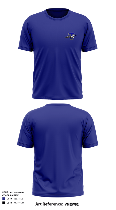 Triana Warriors 45800003 Short Sleeve Performance Shirt - 2
