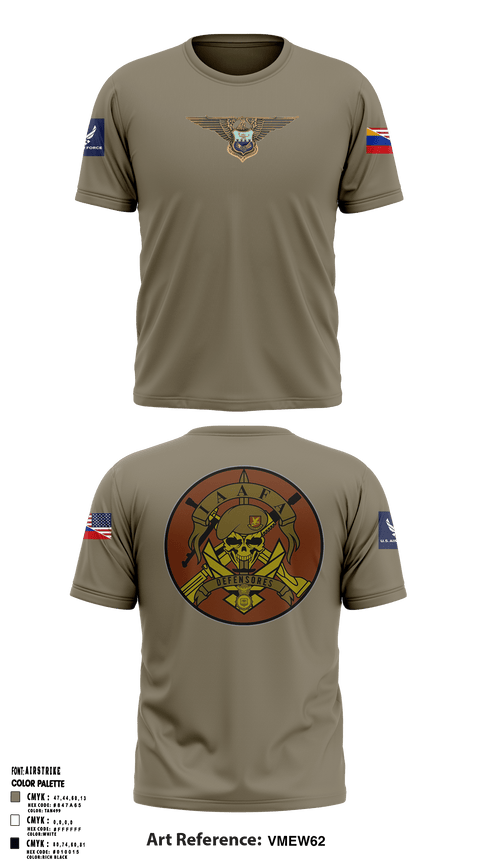 Short Sleeve Performance Shirt, , Air Force, Teamtime, Team time, sublimation, custom sports apparel, team uniforms, spirit wear, spiritwear, sports uniforms, custom shirts, team store, custom team store, fundraiser sports, apparel fundraiser