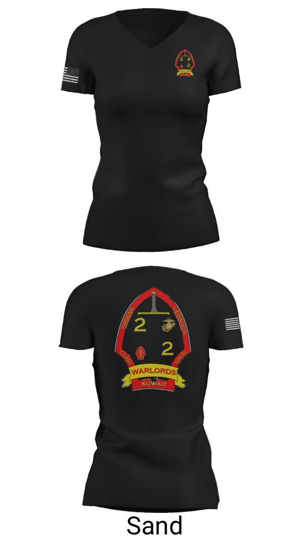 Women's Short Sleeve Vneck Shirt, , Marines, Teamtime, Team time, sublimation, custom sports apparel, team uniforms, spirit wear, spiritwear, sports uniforms, custom shirts, team store, custom team store, fundraiser sports, apparel fundraiser