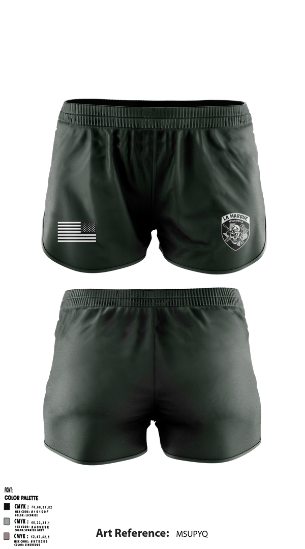 Ranger Panties, La Marque Arson Police, Police, Teamtime, Team time, sublimation, custom sports apparel, team uniforms, spirit wear, spiritwear, sports uniforms, custom shirts, team store, custom team store, fundraiser sports, apparel fundraiser