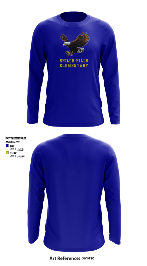Long Sleeve Performance Shirt, Shiloh Hills Elementary, Spirit Store, Teamtime, Team time, sublimation, custom sports apparel, team uniforms, spirit wear, spiritwear, sports uniforms, custom shirts, team store, custom team store, fundraiser sports, apparel fundraiser