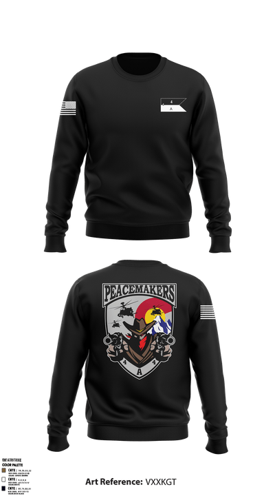 4-4 Attack Battalion 63788655 Crew Neck Sweatshirt - 4