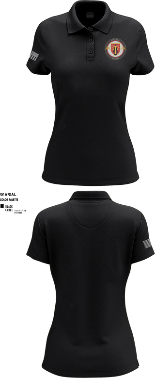 Women's Short Sleeve Performance Polo, , Army, Teamtime, Team time, sublimation, custom sports apparel, team uniforms, spirit wear, spiritwear, sports uniforms, custom shirts, team store, custom team store, fundraiser sports, apparel fundraiser