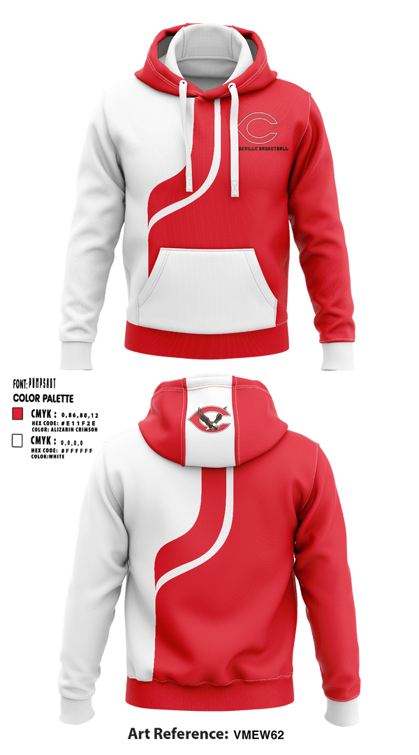 Hoodie, Caseville Junior High School Volleyball, Women's Volleyball, Teamtime, Team time, sublimation, custom sports apparel, team uniforms, spirit wear, spiritwear, sports uniforms, custom shirts, team store, custom team store, fundraiser sports, apparel fundraiser