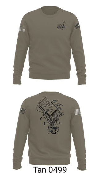 Crew Neck Sweatshirt, , National Guard, Teamtime, Team time, sublimation, custom sports apparel, team uniforms, spirit wear, spiritwear, sports uniforms, custom shirts, team store, custom team store, fundraiser sports, apparel fundraiser