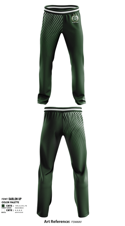 Sylvania High School Cheer 42424499 Sweatpants - 1
