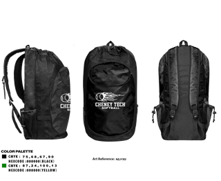 Gear Bag, Howell Cheney Technical High School Softball, Softball, Teamtime, Team time, sublimation, custom sports apparel, team uniforms, spirit wear, spiritwear, sports uniforms, custom shirts, team store, custom team store, fundraiser sports, apparel fundraiser