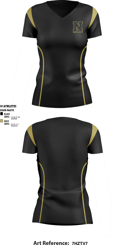 Women's Short Sleeve Vneck Shirt, Neosho High School Wrestling, , Teamtime, Team time, sublimation, custom sports apparel, team uniforms, spirit wear, spiritwear, sports uniforms, custom shirts, team store, custom team store, fundraiser sports, apparel fundraiser