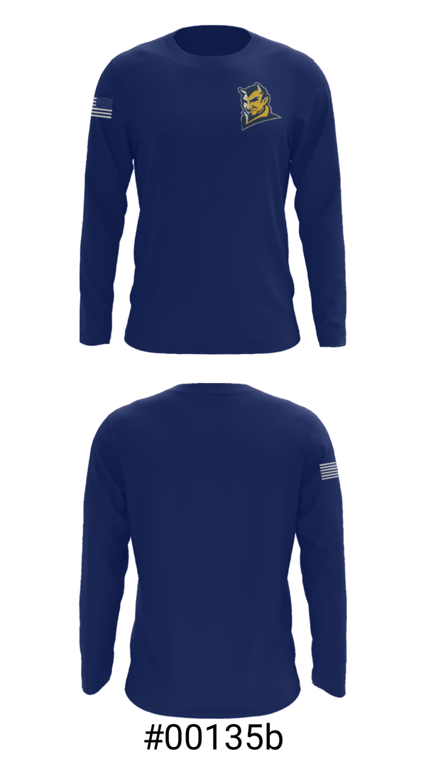 Long Sleeve Performance Shirt, Culpeper County High School Basketball, Men's Basketball, Teamtime, Team time, sublimation, custom sports apparel, team uniforms, spirit wear, spiritwear, sports uniforms, custom shirts, team store, custom team store, fundraiser sports, apparel fundraiser