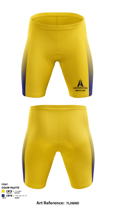 Althoff Catholic High School Wrestling 31750821 Men's Compression Shorts - 1