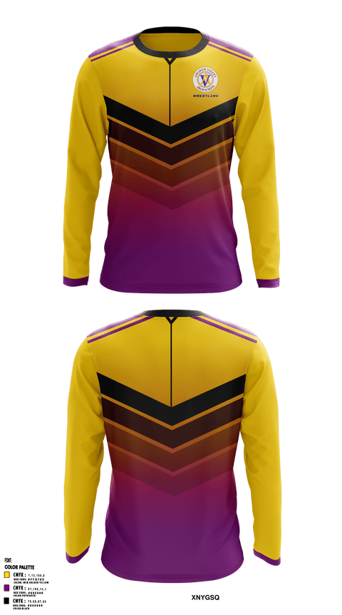 Long Sleeve Performance Shirt, Amador Valley High School Wrestling, Wrestling, Teamtime, Team time, sublimation, custom sports apparel, team uniforms, spirit wear, spiritwear, sports uniforms, custom shirts, team store, custom team store, fundraiser sports, apparel fundraiser
